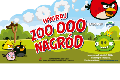 Woda dla małych fanów Angry Birds! 