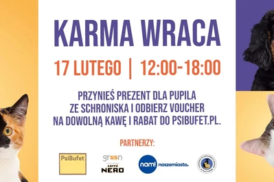 Karma wraca! Wspieraj zwierzaki z Promenadą!