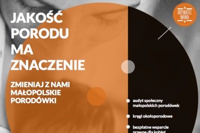 Mamo, pomóż ocenić małopolskie porodówki