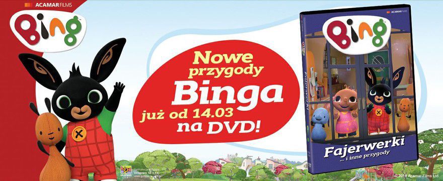 Wielki Konkurs z BINGIEM – wygraj DVD i zabawkę!