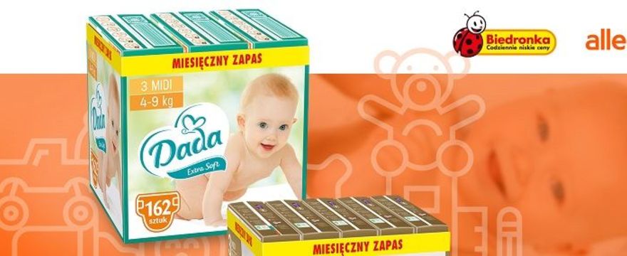 Produkty Dada bez wychodzenia z domu – na Allegro rusza pierwszy sklep marki własnej Biedronki