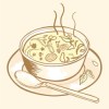 Zupa orientalna z indykiem i makaronem