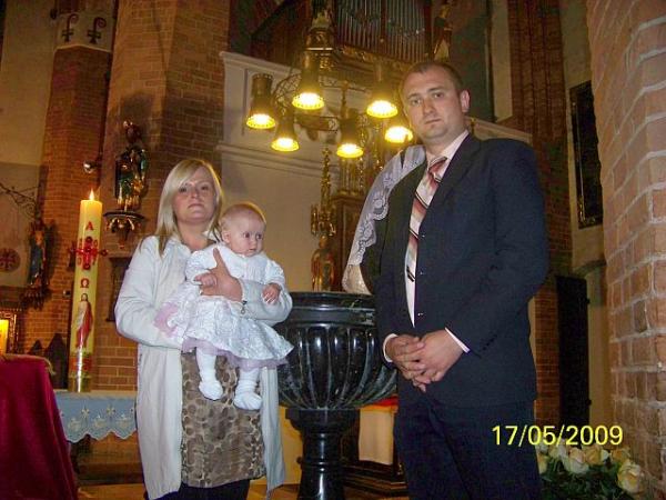 Chrzciny Hanki 17.05.2009