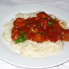 SPAGHETTI Z ZIOŁOWYMI PULPECIKAMI