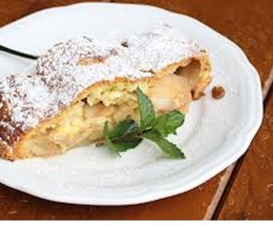 Strudel jabłkowy .